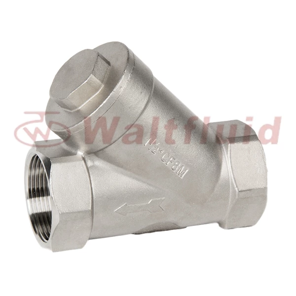 Y-Type Spring Check Valve Thread End  800WOG/PN40