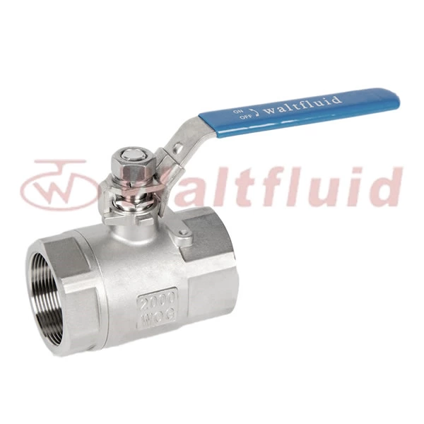 2-PC Stainless Steel Ball Valve Reduce Port, 2000WOG(PN138)