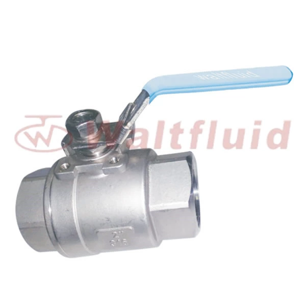 2-PC Stainless Steel Ball Valve Full Port, 1000WOG(PN69) ISO 5211 Mount Pad