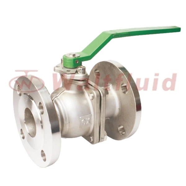 2-PC Stainless Steel Ball Valve Full Port,Flange End 10K