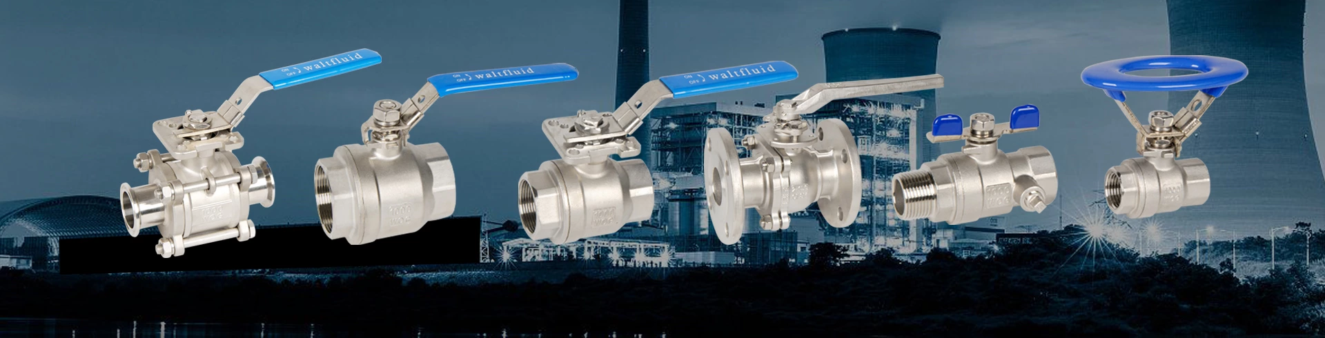 3PC Flanged Ball Valve