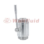 Sanitary Stainless Steel Food Male-Male Thread Ball Valve