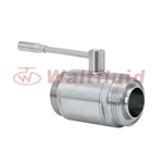 Sanitary Stainless Steel Food Male-Male Thread Ball Valve