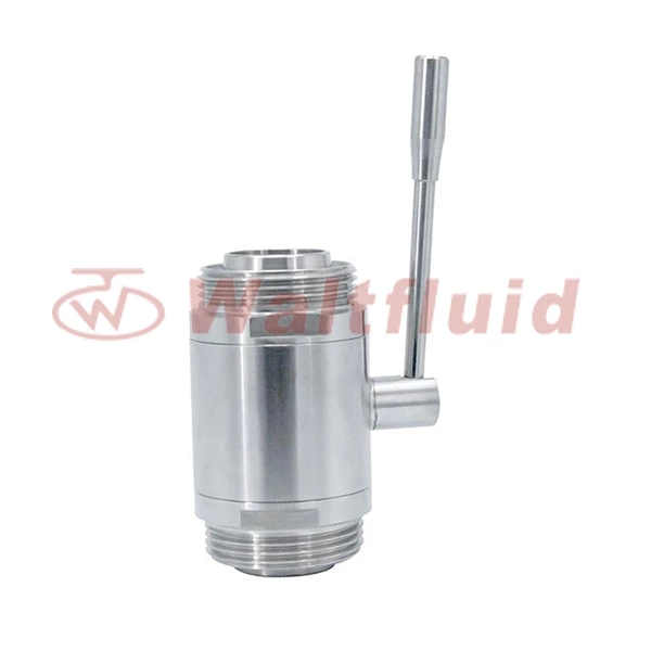 Sanitary Stainless Steel Food Male-Male Thread Ball Valve