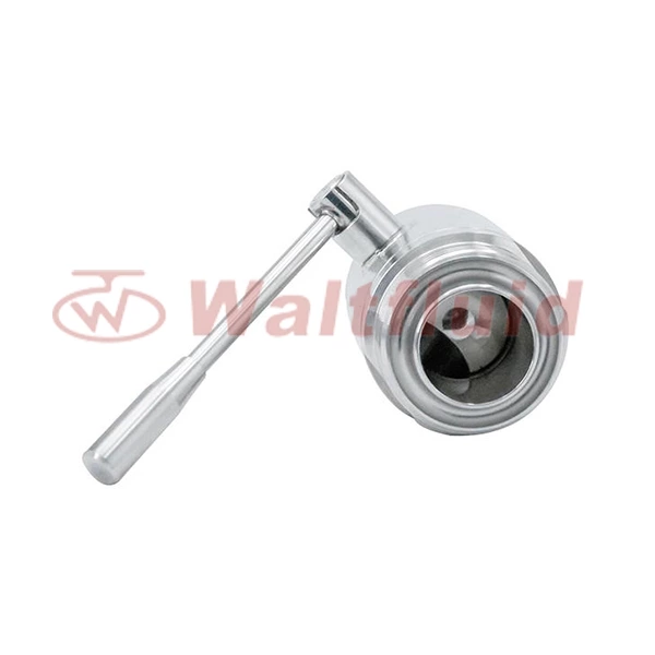 Sanitary Stainless Steel Food Male-Male Thread Ball Valve