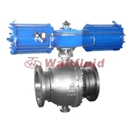 Cast Steel Trunnion Ball Valve